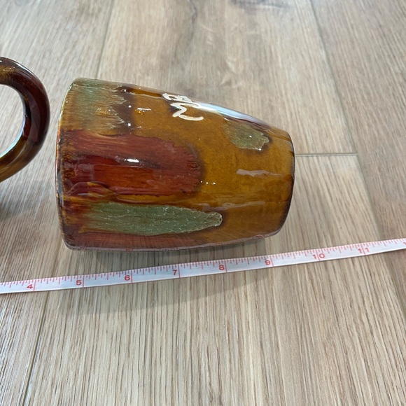 Dryden Handcrafted Brown Ceramic Mugs Set - Picture 2 of 3